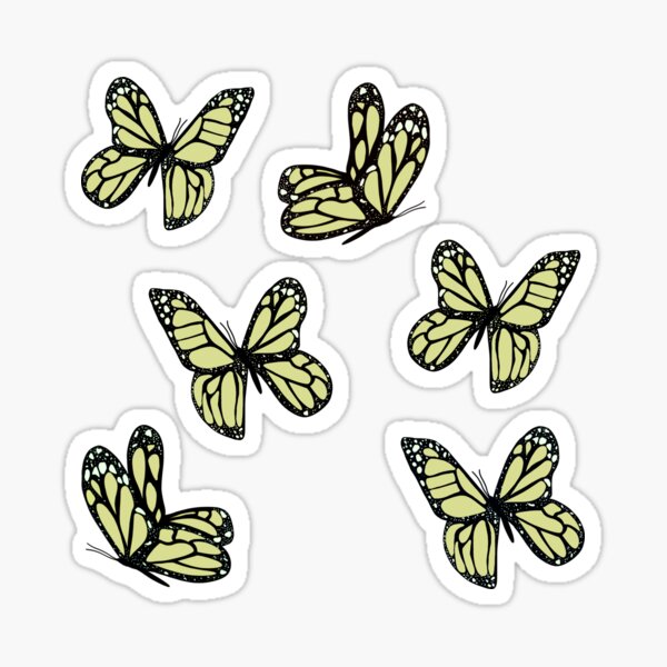 Tropical Leaves Butterfly Acrylic Bookmark Bundle SVG