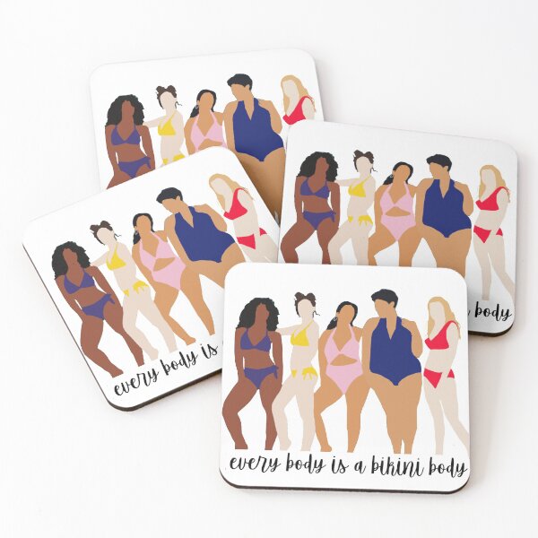 Item preview, Every Body Is a Bikini Body designed and sold by Erin Shammo.