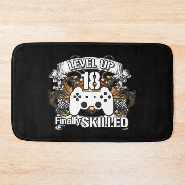 Item preview, 18 years - finally skilled 18th birthday designed and sold by Cutebutfunny.