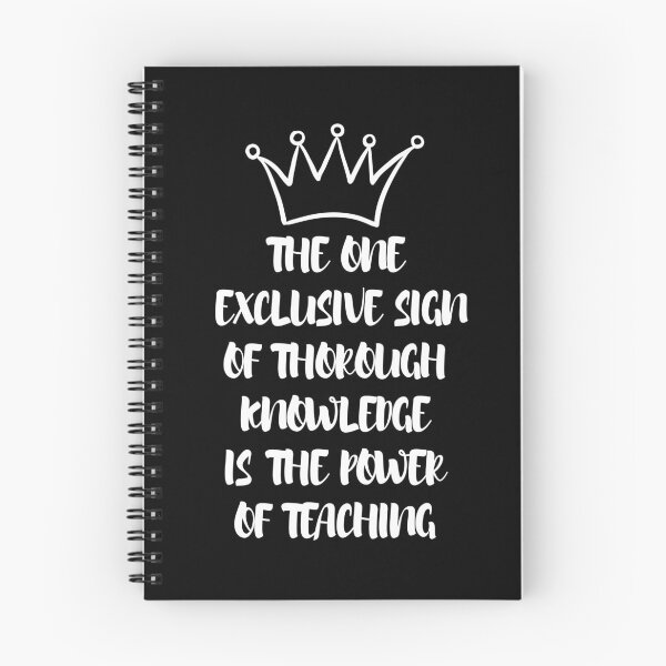 Item preview, The One Exclusive Sign Of Thorough Knowledge Is The Power Of Teaching. designed and sold by Aminovak.