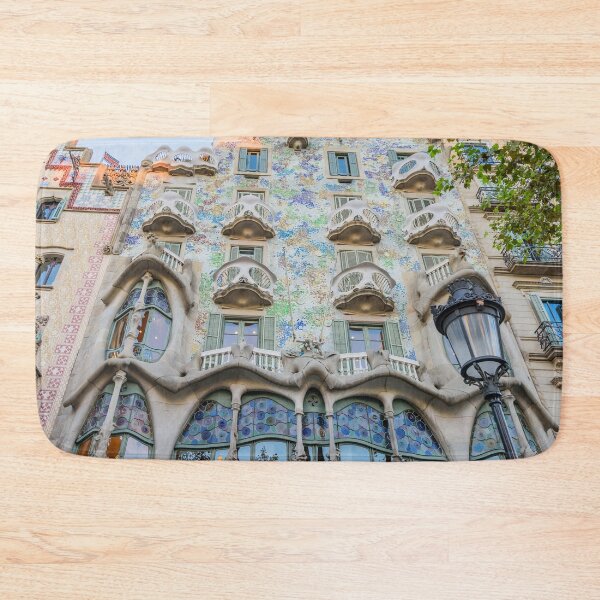 Item preview, Gaudi Tile Barcelona Architecture Building designed and sold by BlankaDesigns.