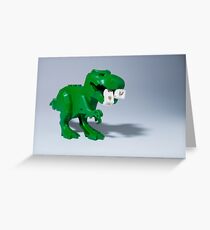 Beware of dinosaurs Greeting Card