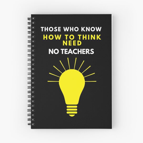 Item preview, Those Who Know How To Think Need No Teachers. designed and sold by Aminovak.