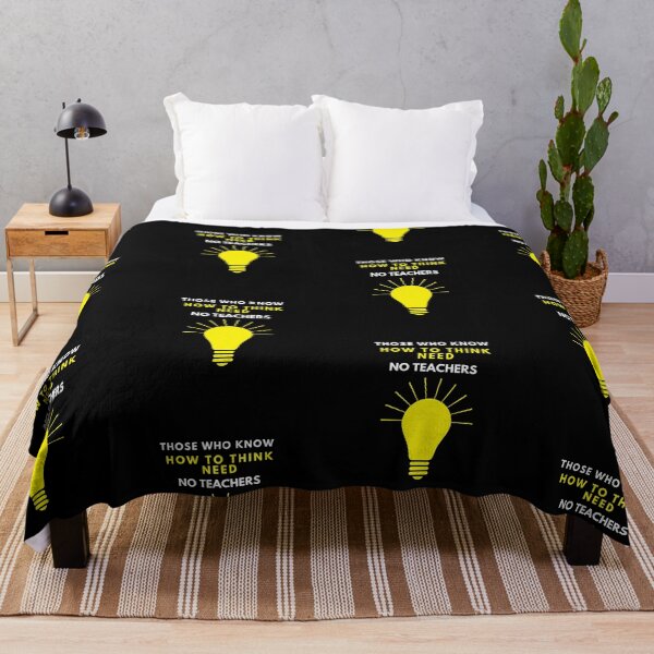 Item preview, Those Who Know How To Think Need No Teachers. designed and sold by Aminovak.
