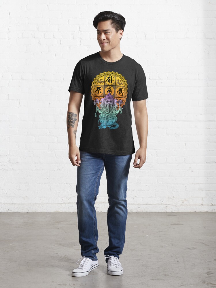 Alternate view of Ganesha Diamond Realm Essential T-Shirt