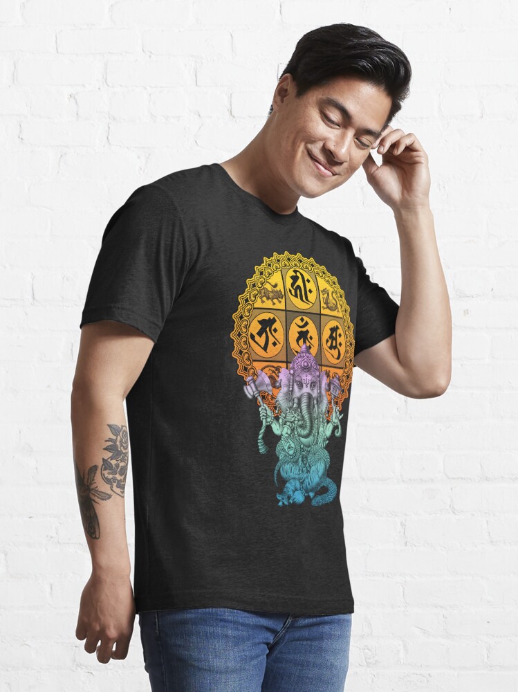 Alternate view of Ganesha Diamond Realm Essential T-Shirt