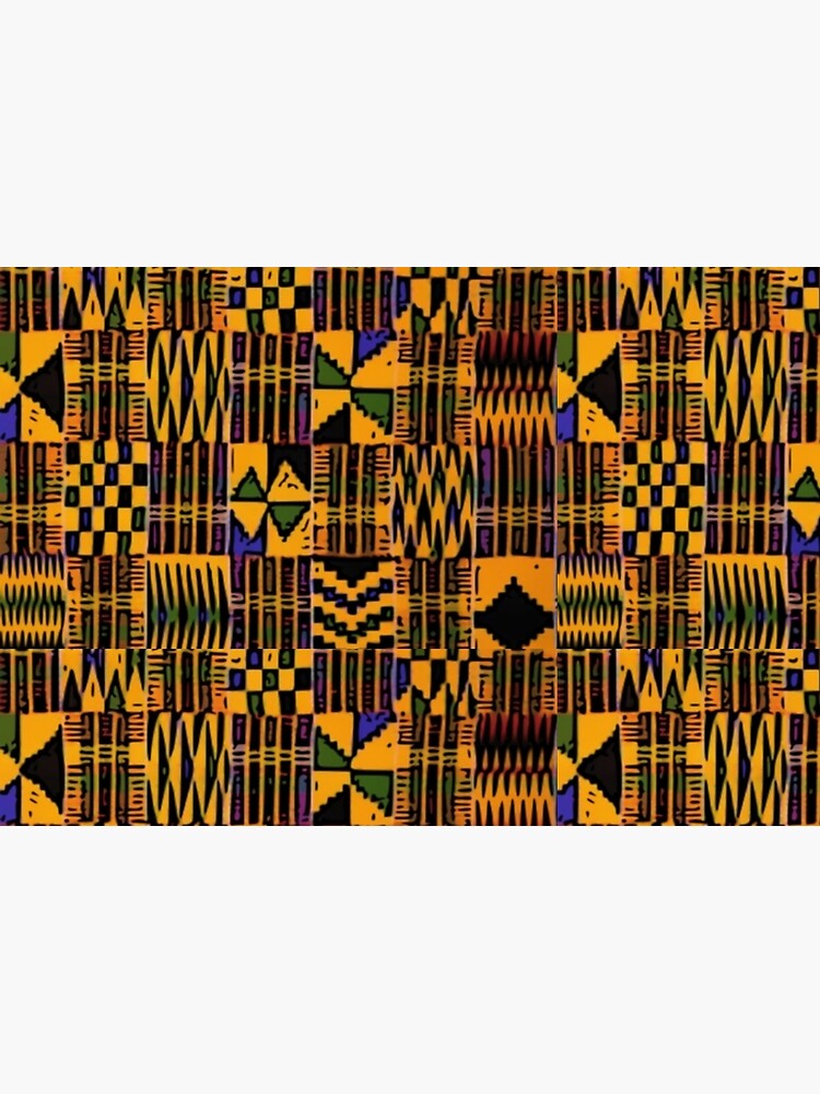 African Pattern, Authentic Kente Cloth Pattern, African Ghana Design  iPad Case & Skin for Sale by MagicSatchel