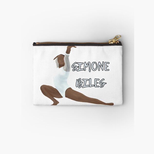 Item preview, Simone Biles Gymnast Art with Name - White leo designed and sold by Cherries4.