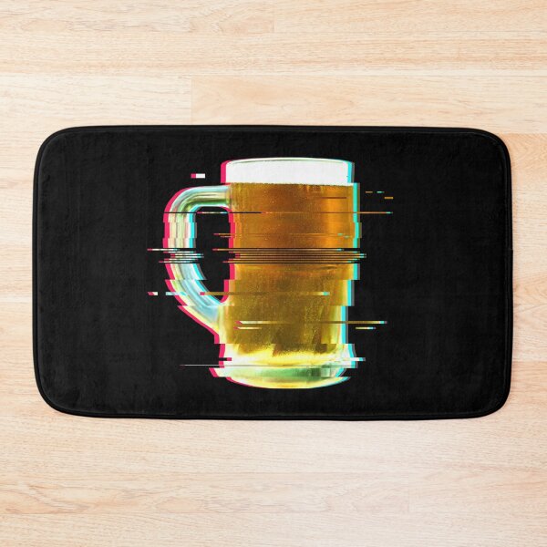 Item preview, Glitch Art Beer | Vaporwave Aesthetic  designed and sold by Kittyworks.