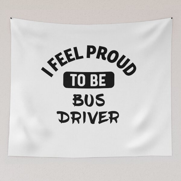 Item preview, I feel Proud to be bus driver designed and sold by bumperapparels.