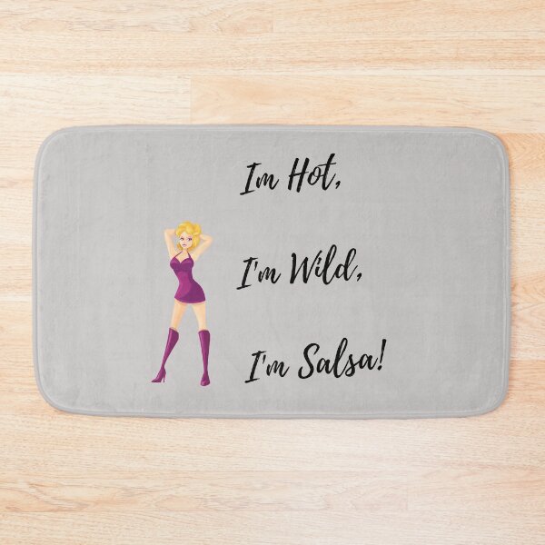 Item preview, I'm Hot, I'm Wild, I'm Salsa - design for all the salseras designed and sold by Toro-design.
