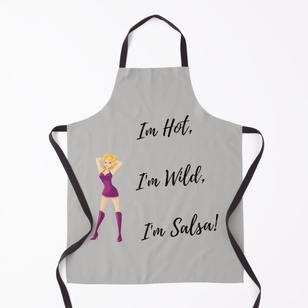 Item preview, I'm Hot, I'm Wild, I'm Salsa - design for all the salseras designed and sold by Toro-design.