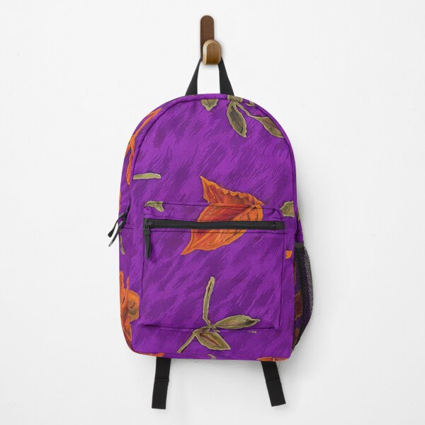 Item preview, Fall Leaves Violet Textured Ground designed and sold by Leslie Rogers Todder.