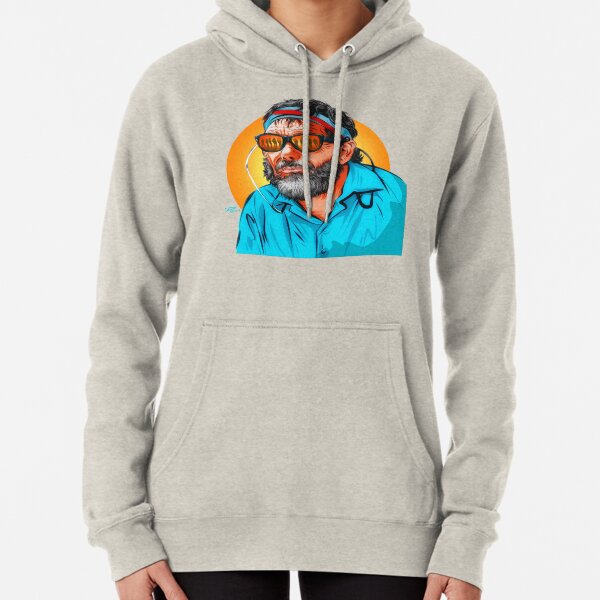 Sam Peckinpah - An illustration by Paul Cemmick Pullover Hoodie