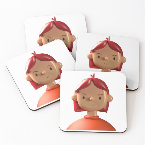 Item preview, funny red girl Lara designed and sold by MHerzel.