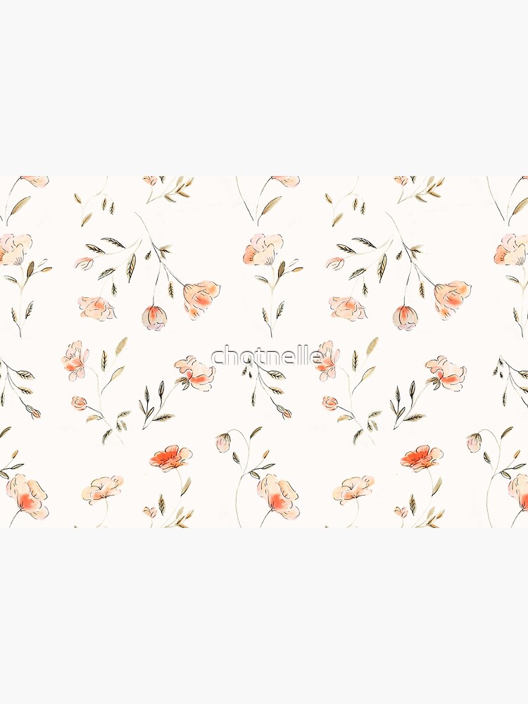 Watercolor Floral Pattern by chotnelle