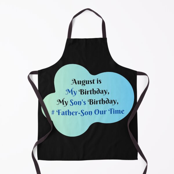 Item preview, August Birthdays - Father & Son Celebration designed and sold by Susan Pfrender.