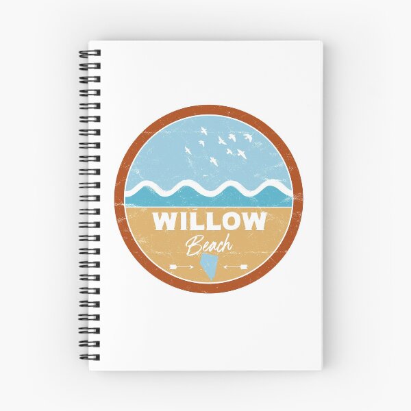 Item preview, Willow Beach Lake Mead Nevada - Retro Lake NV Beach Wave designed and sold by palmettodigital.