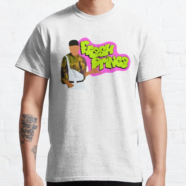 camiseta principe de bel air