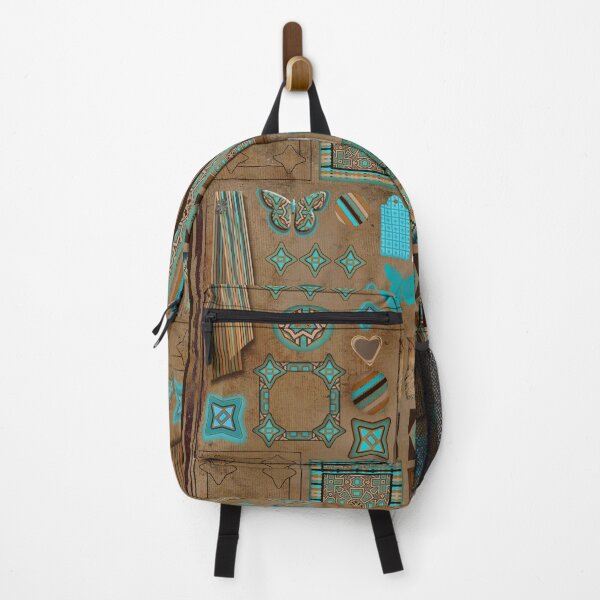 Item preview, Paper Bird Collection, Turquoise and Brown Tags designed and sold by Sharon Schwalbe.