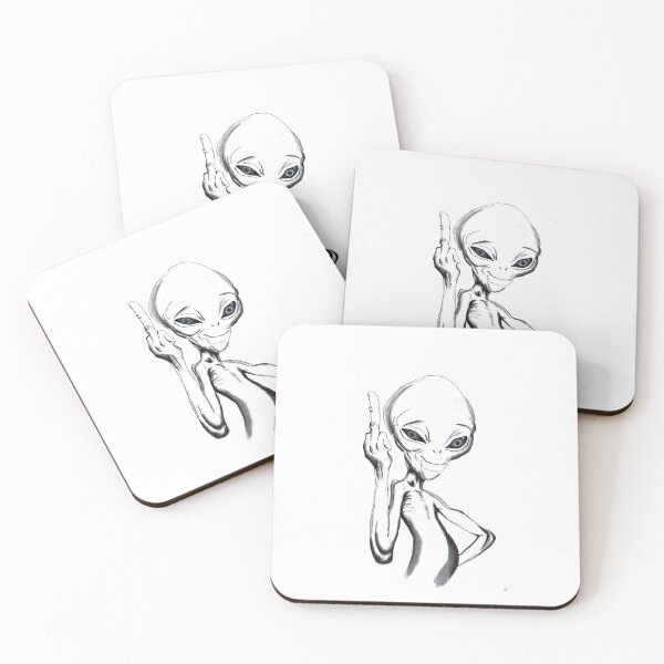Item preview, UFO "Hello from the universe" designed and sold by konstantin-jak.