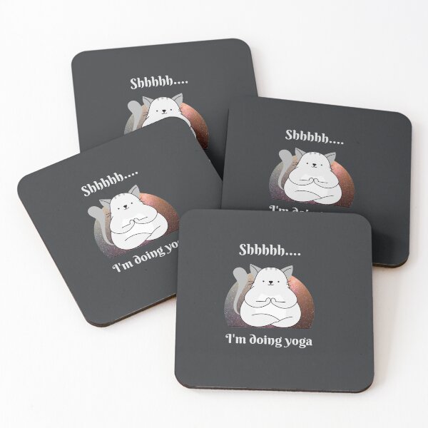Item preview, Shh... I'm doing yoga designed and sold by CokeyPanda.