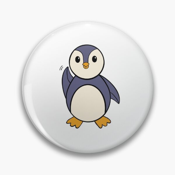 Item preview, Penguin Waving Hi designed and sold by AshleyDesignz.