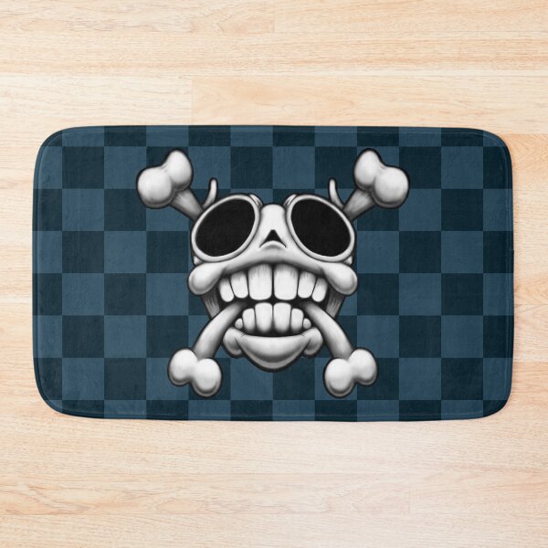Item preview, Skull and Crossbones (full fathom blue) designed and sold by joshuarainbird.