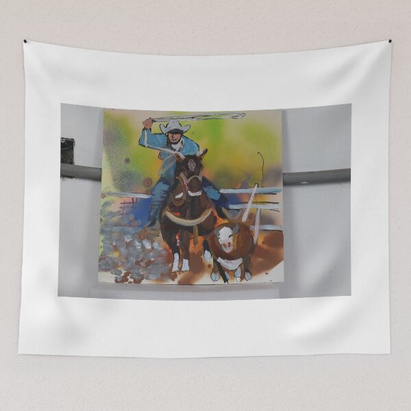 Item preview, calf roping designed and sold by glennstucki.
