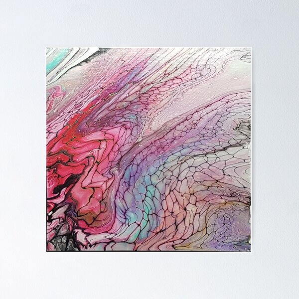 Item preview, An Abstract, Fluid Art, Acrylic Swipe Design designed and sold by lisasartdesigns.