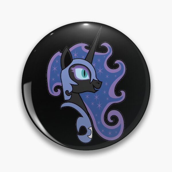 Item preview, Nightmare Moon Side Profile designed and sold by samohtlion.