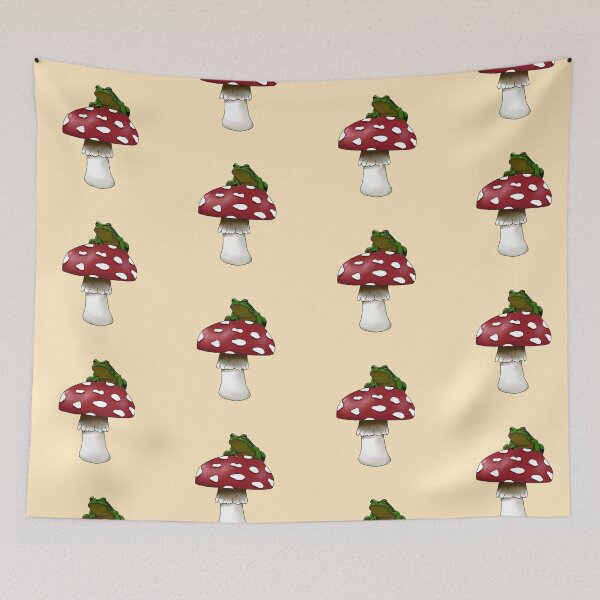 Item preview, Frog on a Mushroom designed and sold by Abbie :).