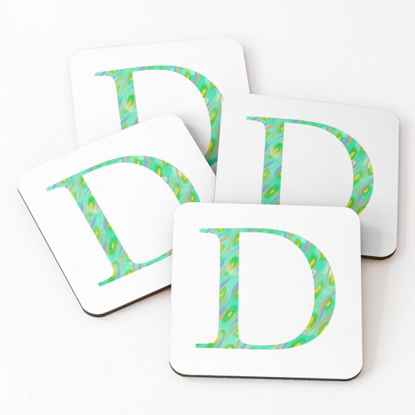 Item preview, ‘D’ Monogram Initials Lettering designed and sold by misterletterman.