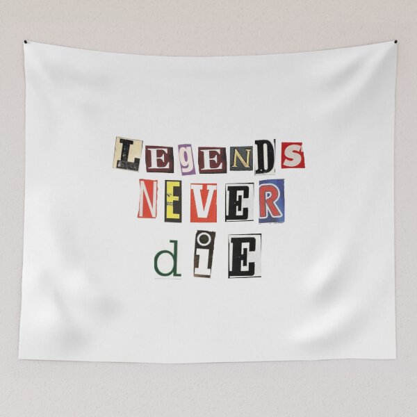 Item preview, legends never die designed and sold by M-Farouk.