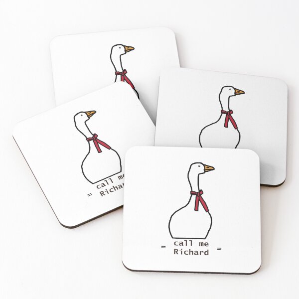 Item preview, Goose Says Call Me Richard designed and sold by ellenhenry.
