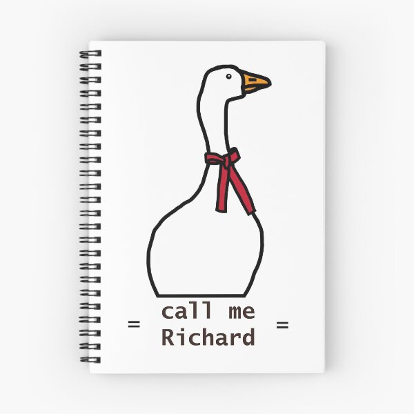 Item preview, Goose Says Call Me Richard designed and sold by ellenhenry.