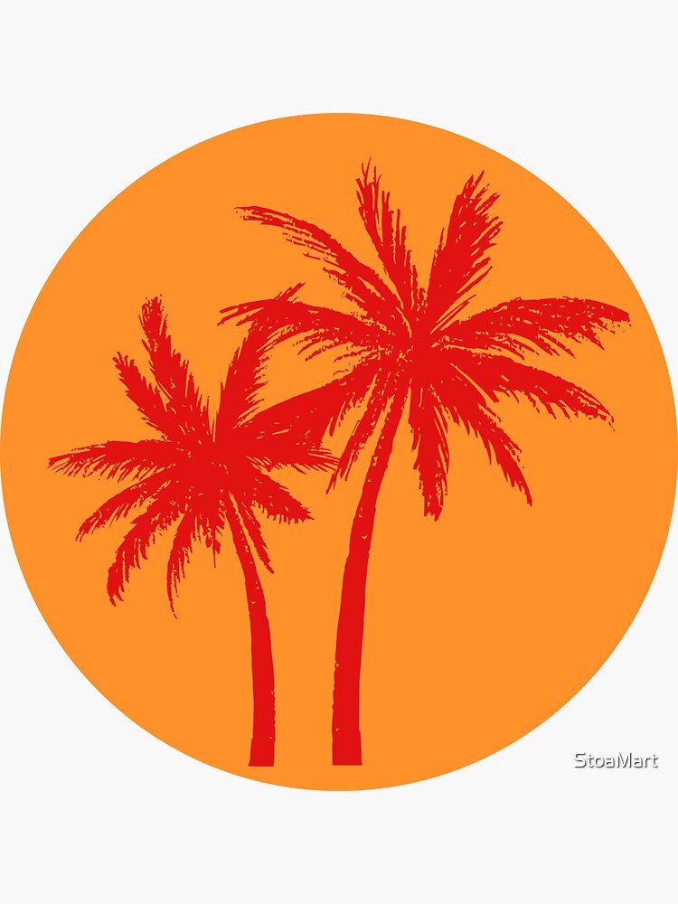 Sticker Palm trees