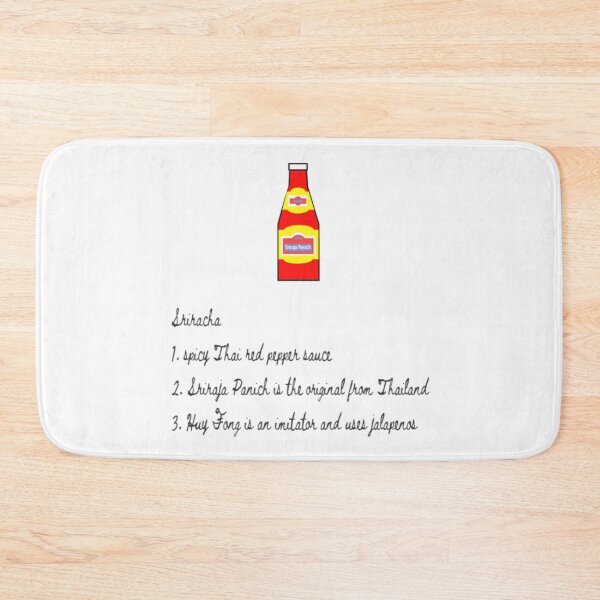 Item preview, Sriracha, fun food definitions designed and sold by KacyCupcake.