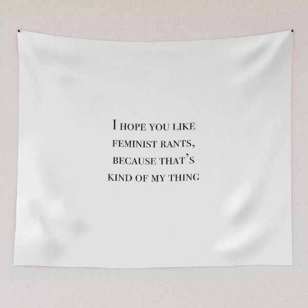 Item preview, Feminist quote from new girl designed and sold by janella-lopez.