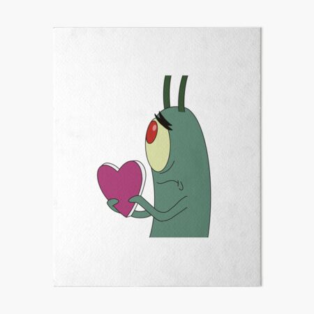 Plankton from Spongebob Squarepants being evil | Sticker