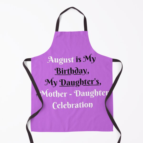 Item preview, August Birthday - Mother - Daughter Celebrations designed and sold by Susan Pfrender.