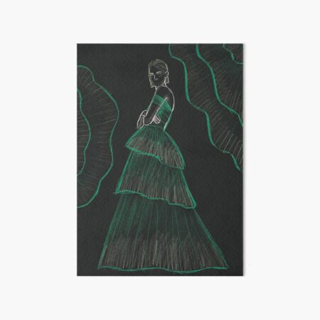 Frills Art Board Print