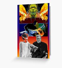 Bride Triptych Greeting Card