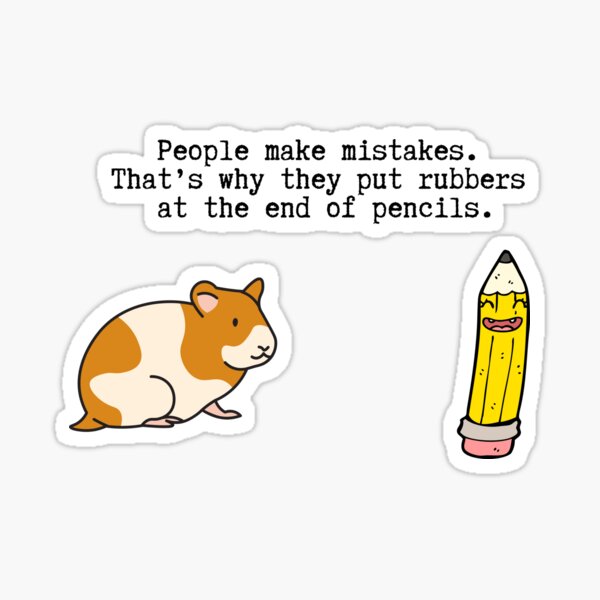 Fleabag, People Make Mistakes Sticker