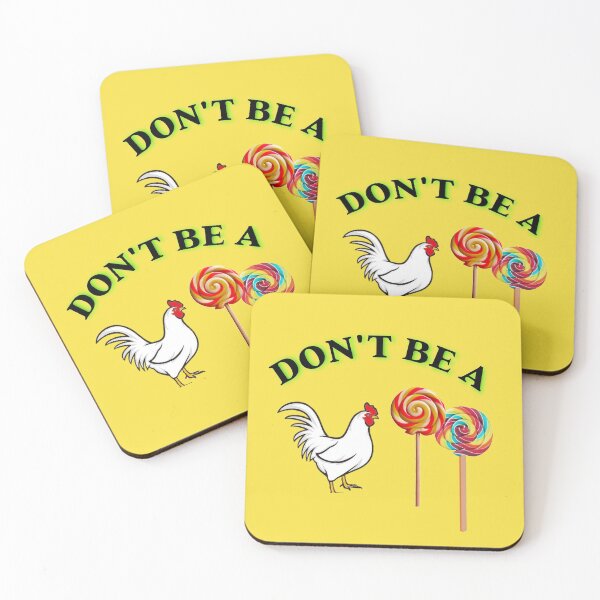 Item preview, DON'T BE A CHICKEN LOLLIPOP T-SHIRT designed and sold by Hussain Shirts.