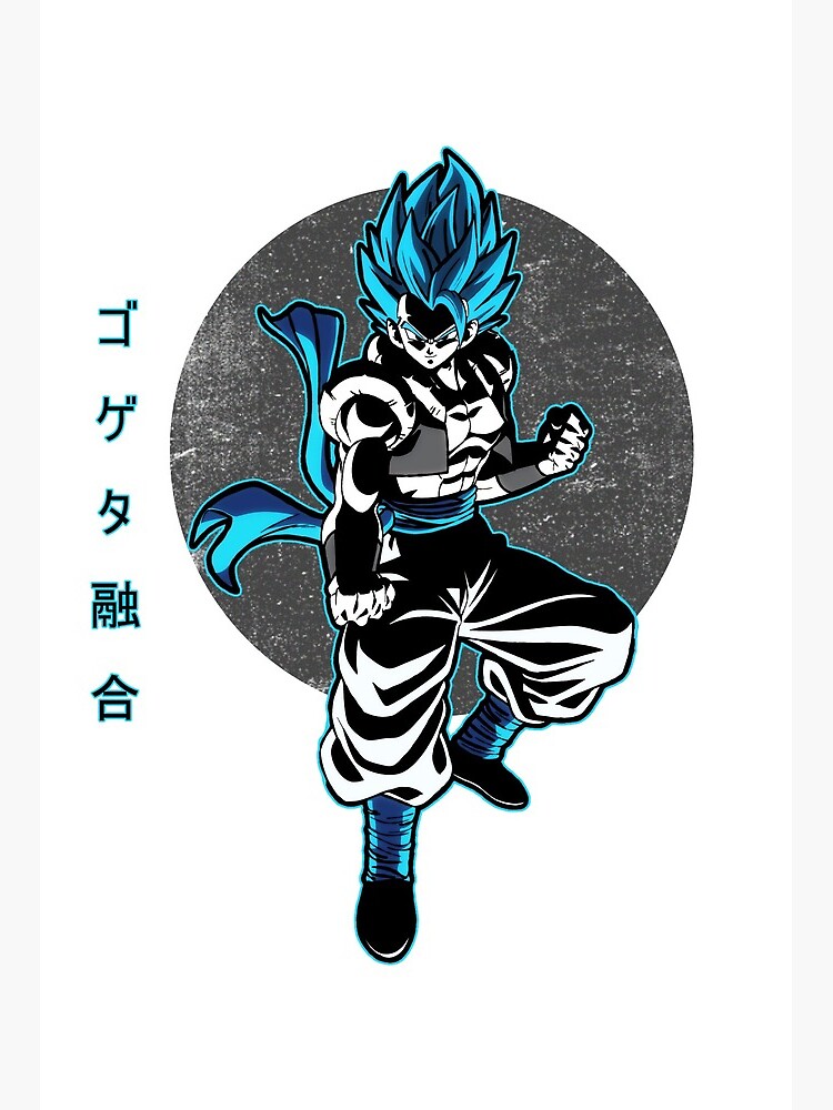 Gogeta Blue vs Broly | Art Board Print