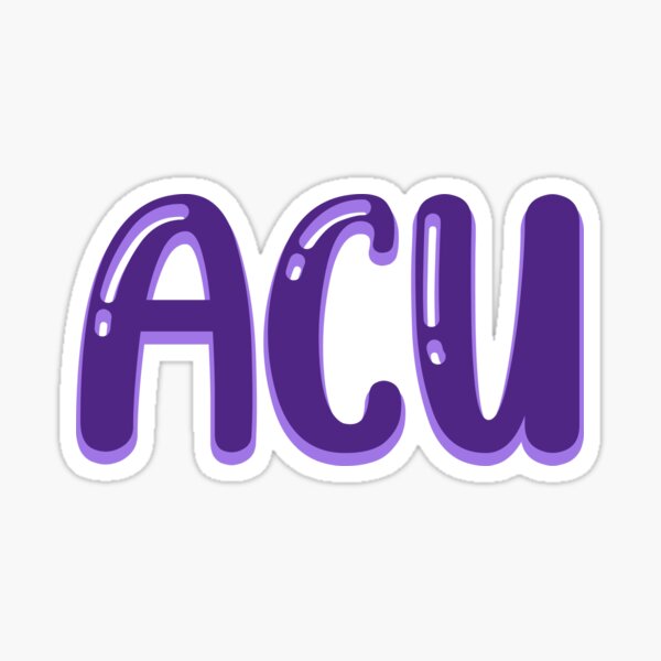 Abilene Christian University Sticker