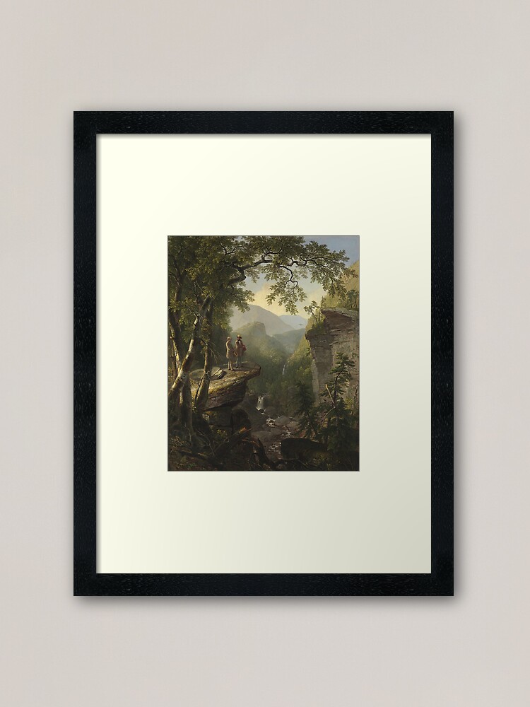 Asher Brown Durand Kindred Spirits Framed Art Print By Artcenter Redbubble