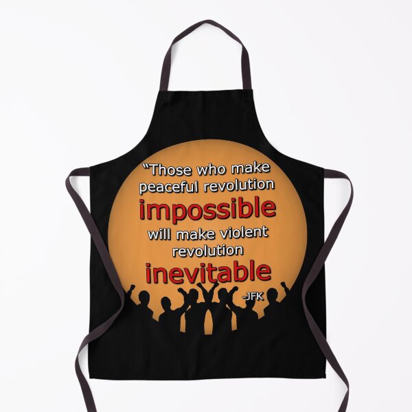 Item preview, Revolution JFK Quote designed and sold by AllLeftSides42.