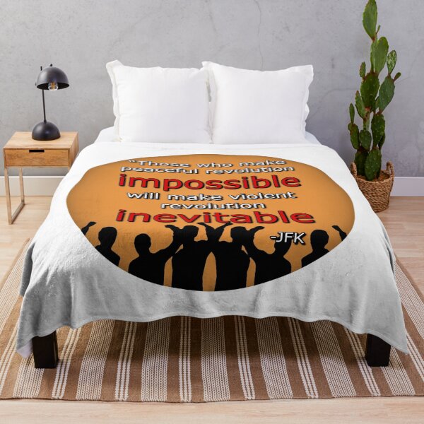 Item preview, Revolution JFK Quote designed and sold by AllLeftSides42.
